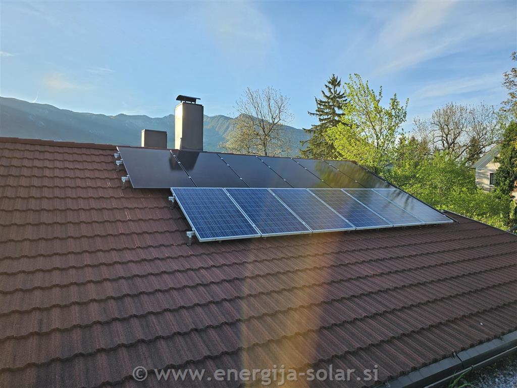 Sončna elektrarna za vikend 10kW z 20kWh baterijo - Notranjska
