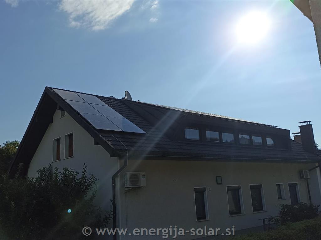 Retrofit . vgradnja hranilnika v obstoječo sončno elektrarno - Ljubljana