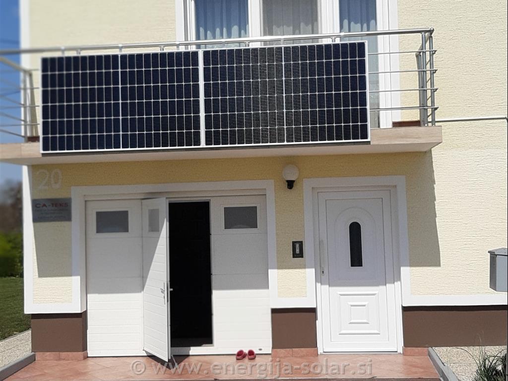 Sončna elektrarna na balkonu - Štajerska