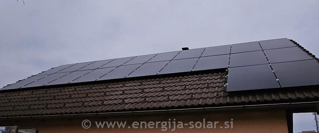 Hibridna sončna elektrarna 10,56kW - Notranjska