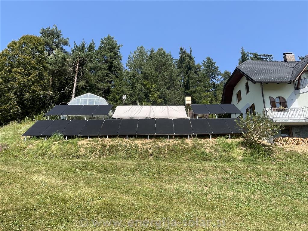 Hibridna sončna elektrarna 9,12kWh s hranilnikom Kstar 10kWh - Štajerska