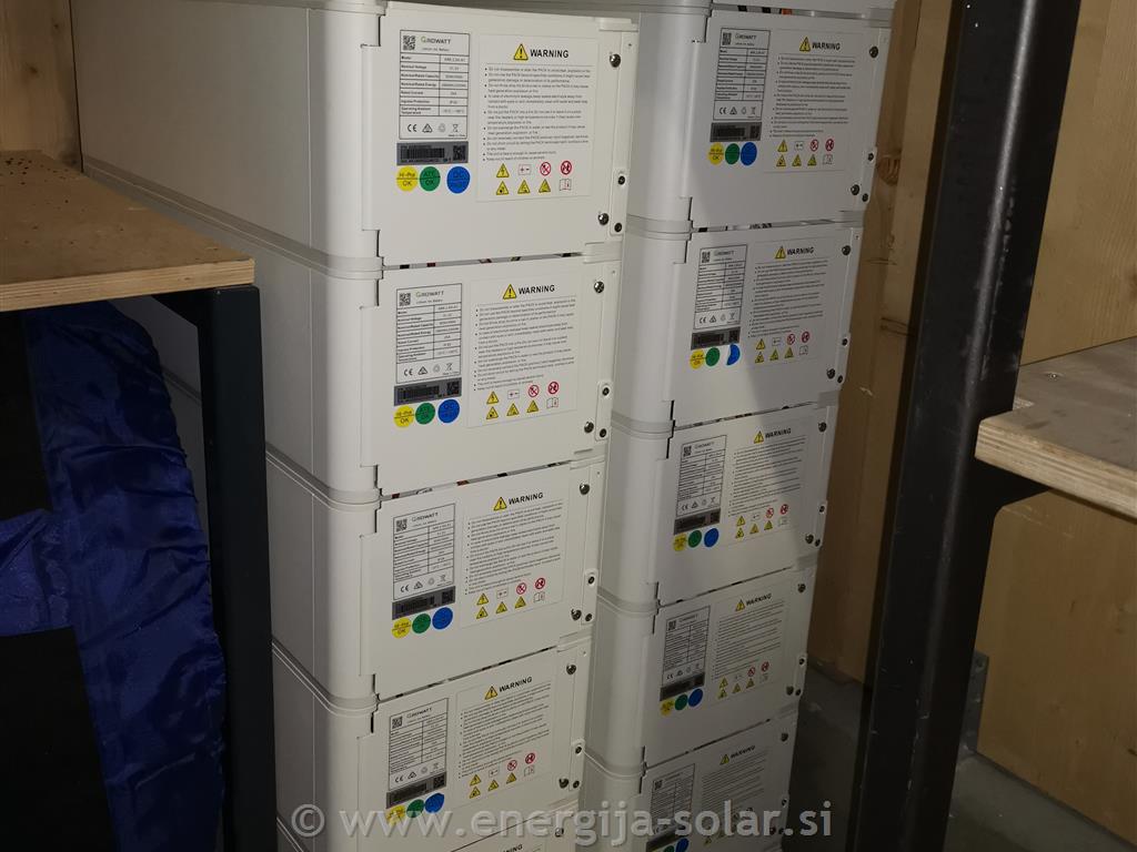 Retrofit - vgradnja hranilnika 25kWh v obstoječo sončno elektrarno - Ljubljana