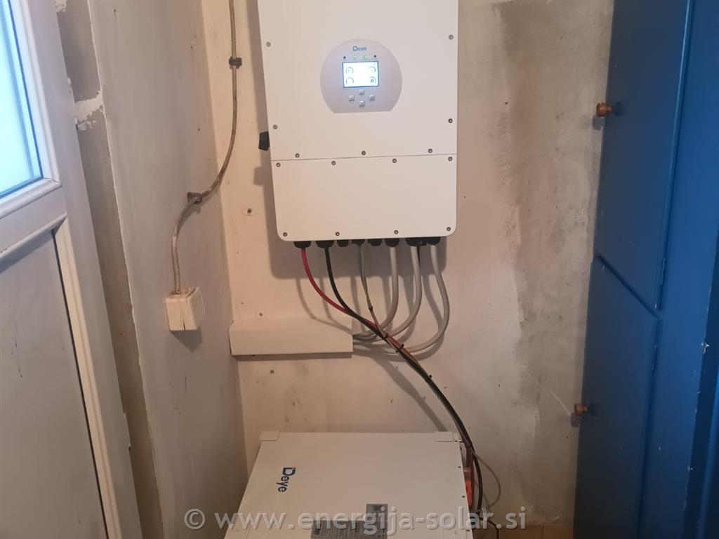 Retrofit – vgradnja hranilnika v obstoječo sončno elektrarno - primorska
