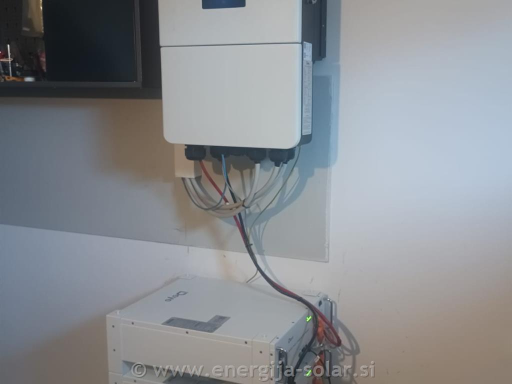 Retrofit – vgradnja hranilnika v obstoječo sončno elektrarno SolarEdge - Prekmurje