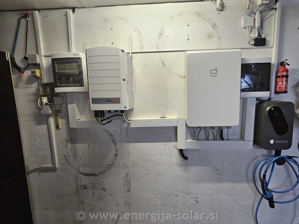 Vgradnja hranilnika 27 kWh – okolica Ljubljane