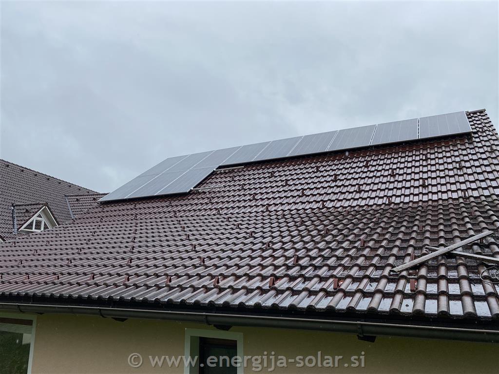 Hibridna sončna elektrarna 10,24kW - Savinjska regija