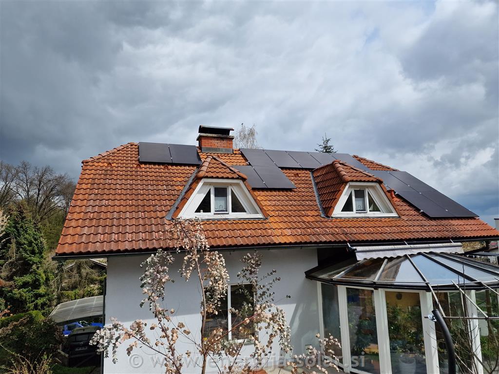 Hibridna sončna elektrarna 6,72kW - Štajerska