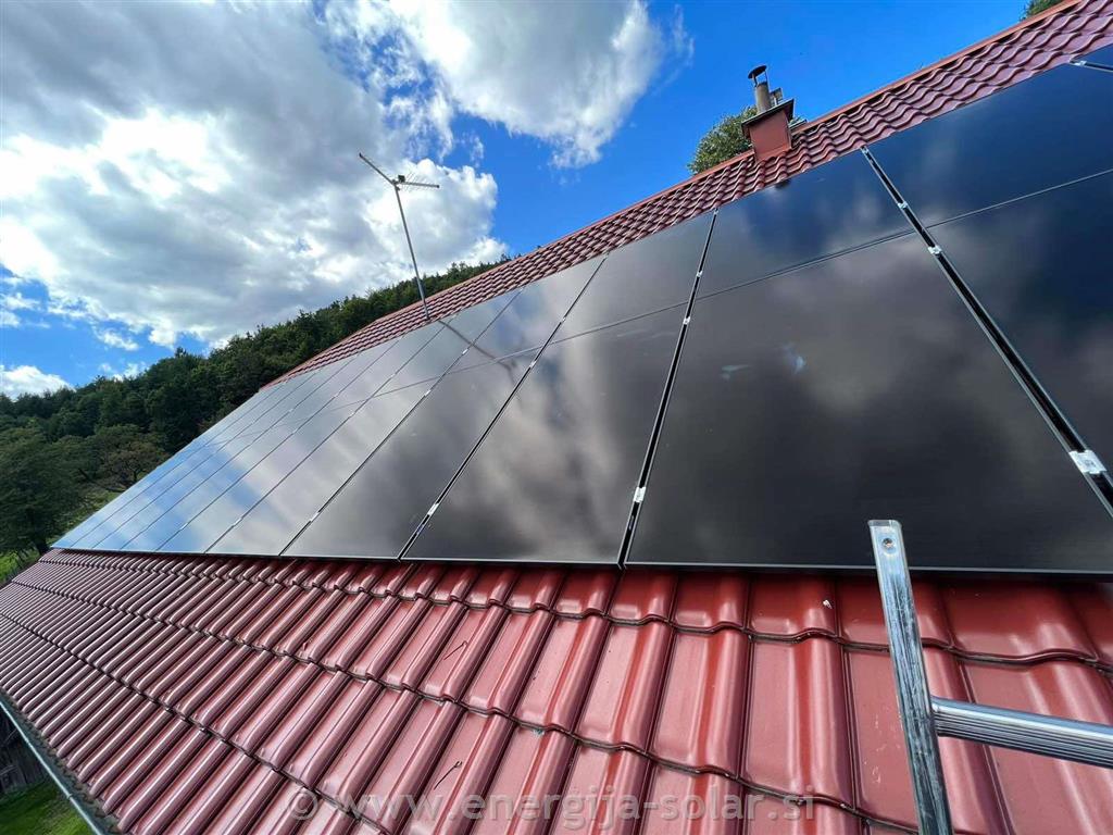 Hibridna sončna elektrarna 11.52kW s Kstar hranilnikom - Štajerska