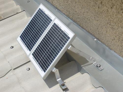 Solarni komplet za odpiranje garažnih vrat