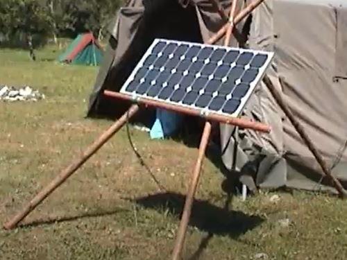 Solarni komplet za tabornike in skavte
