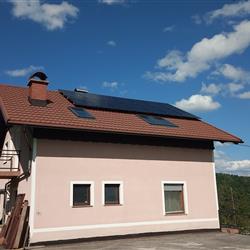 Hibridna sončna elektrarna 6,72kWh - Bela Krajina