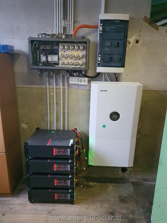 Hibridni razsmernik Kstar 10kW