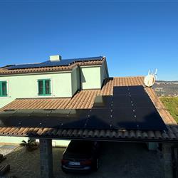 Hibridna sončna elektrarna 11,04kW - Slovenska Istra