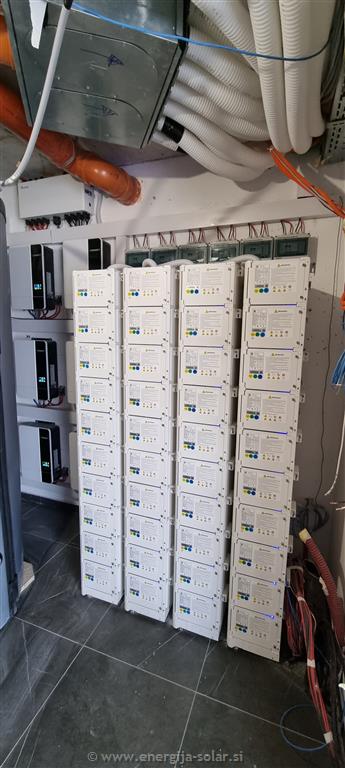 Nizkonapetostne baterije Growatt 2.5kWh.