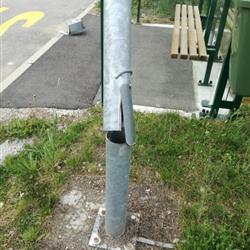 Kandelaber za LED solarno svetilko