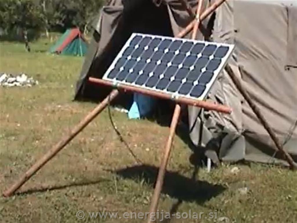 Solarni komplet za tabornike in skavte