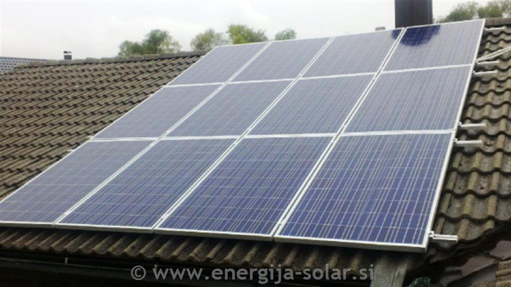 Solarna elektrarna za lastno rabo - trifazni tok